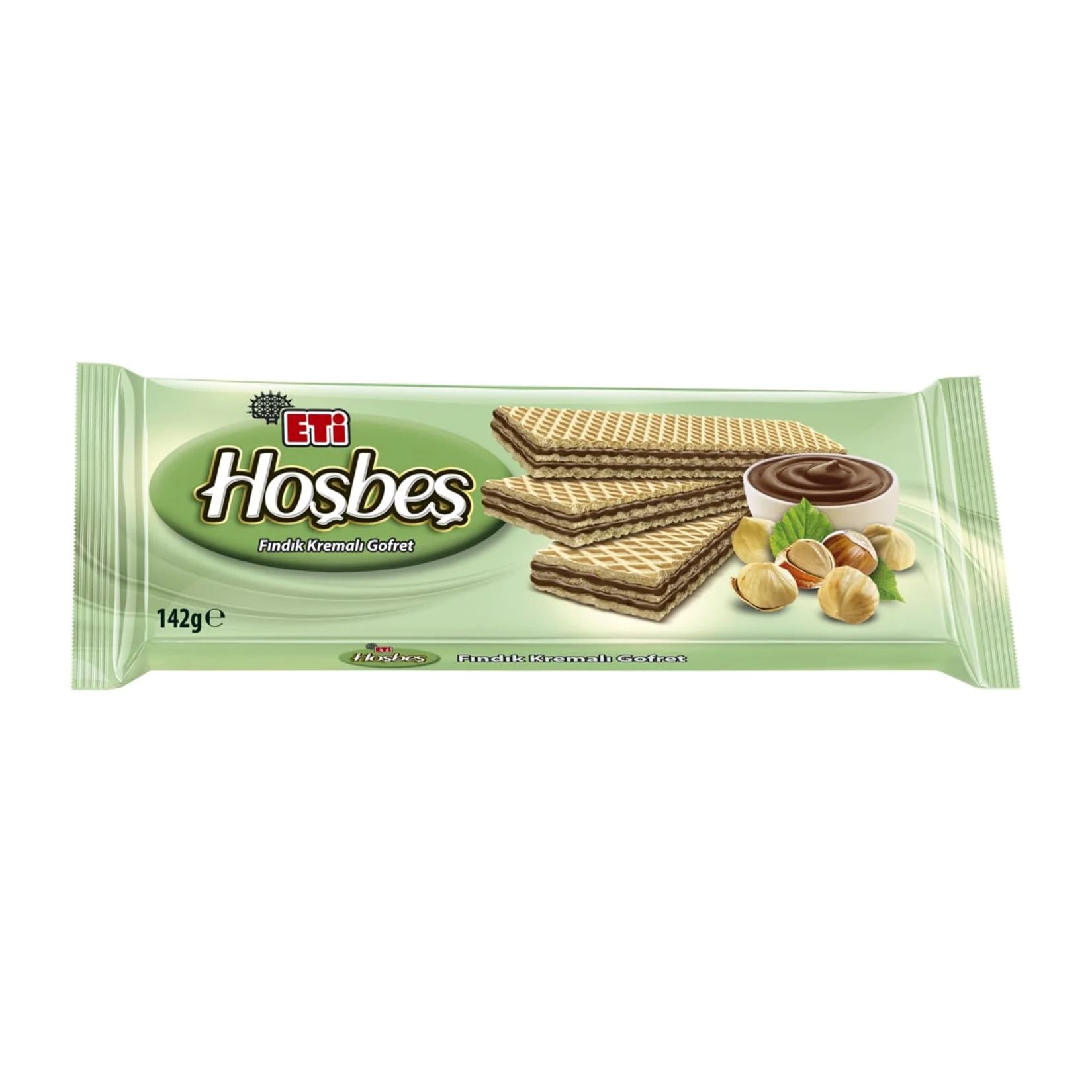 Hoşbeş Fındık Kremalı Gofret 142 Gr