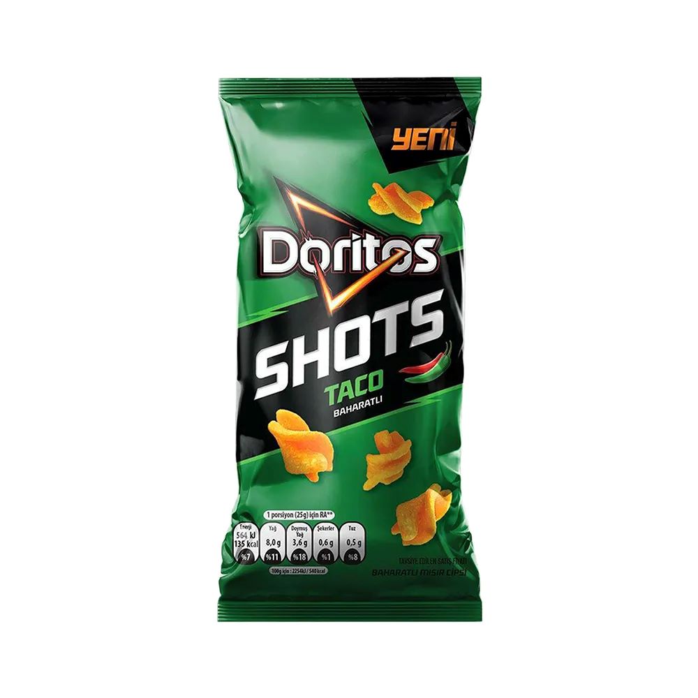 Taco Baharatlı Shots 30 Gr