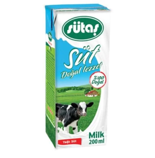 Süt Yarım Yağlı 200 ml