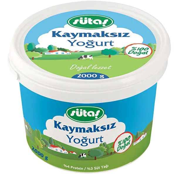 Kaymaksız Yoğurt 2 kg